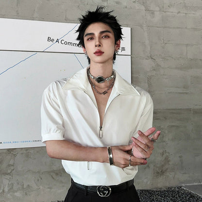 WN25132 Yang Yifan trendy brand necklace, versatile personalized men's necklace pendant, hip-hop street fashion design letter pendant WN25132