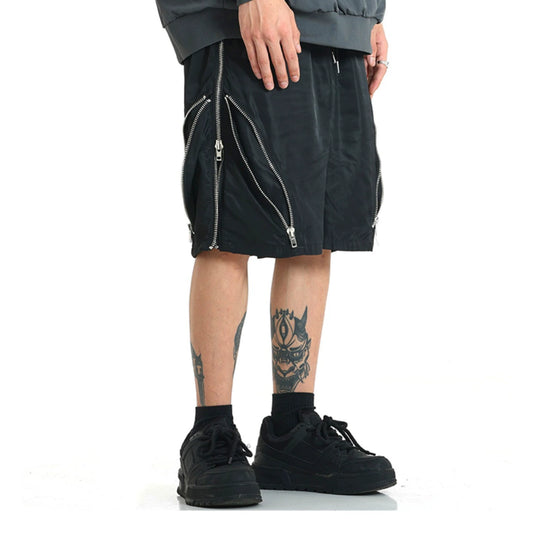 Zipper Sporty Short Pants WN5737