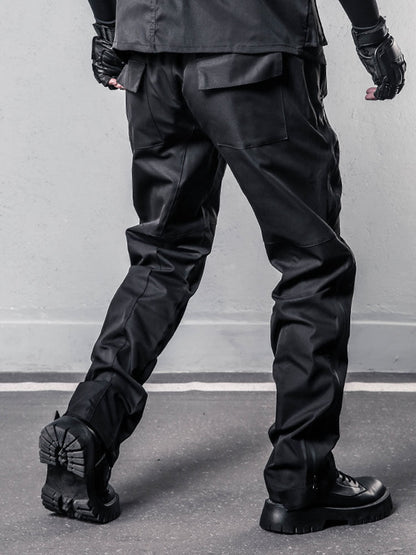 Bonded Seam Side Zipper Functional Cargo Pants WN22547