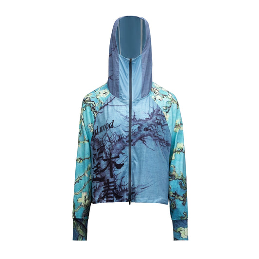All-Over Print Sun Protection Zipper Hoodie WN18964