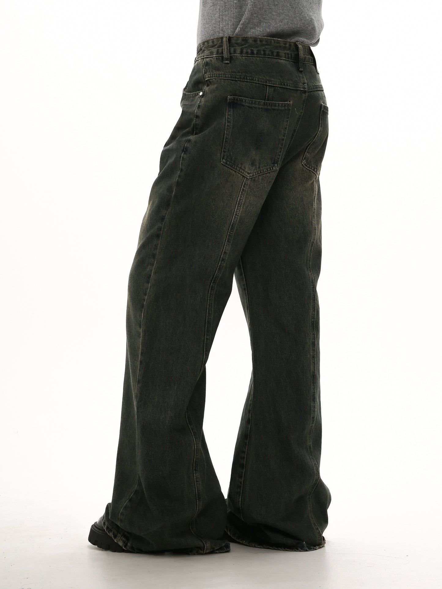 Wash Flare Denim Jeans WN5647