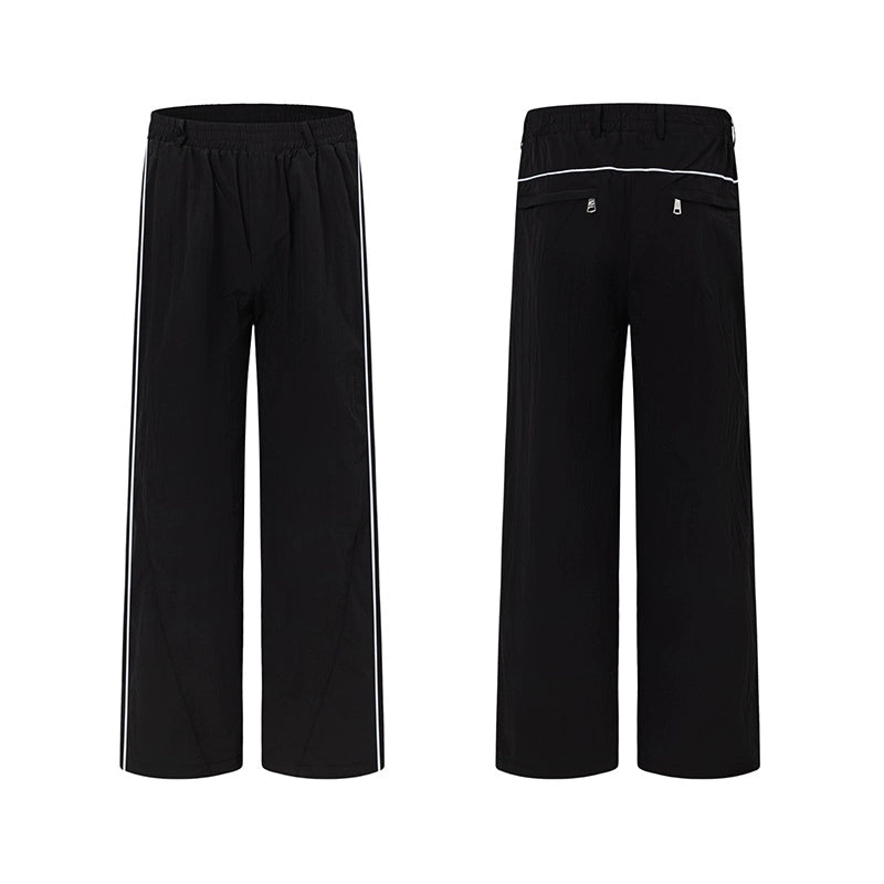 Functional Design Shoulder-Pad Sporty Jacket & Pants Setup WN20339