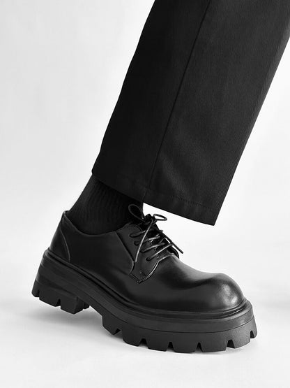 Lace Up Thick Sole Platform Shoes WN24572