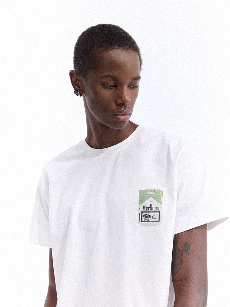 Logo Print Cotton Short Sleeve T-Shirt WN27092