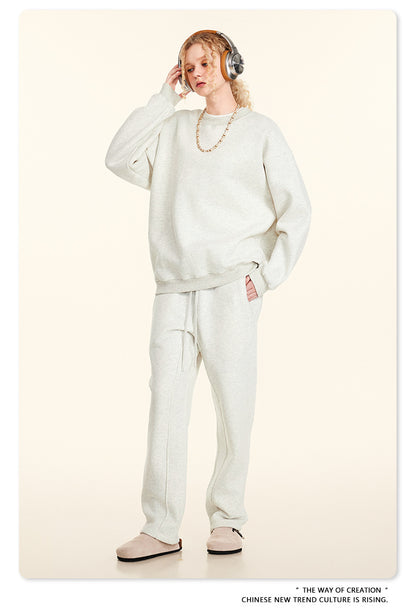 Fleece Lining Oversize Sweatshirt WN9928