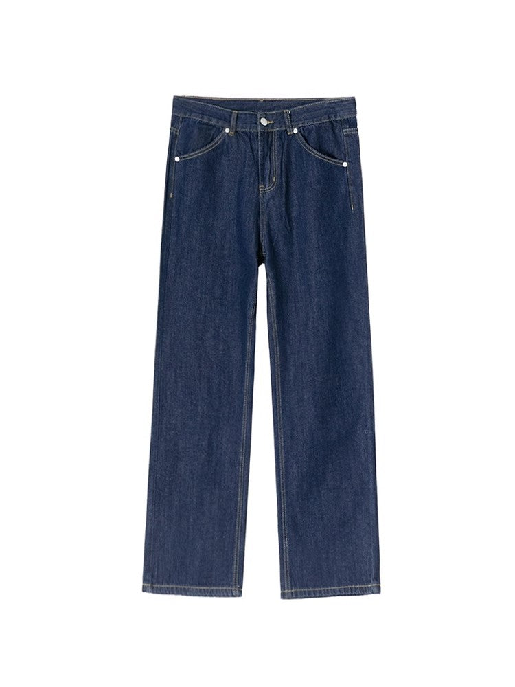 Straight Denim Jeans WN6722