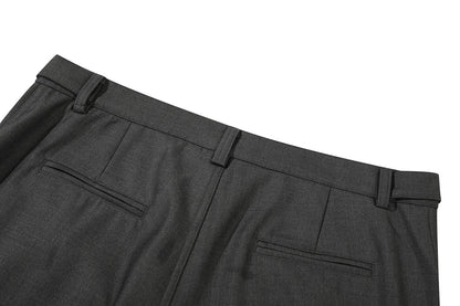 Side Pocket Wide Leg Half Pants WN15553