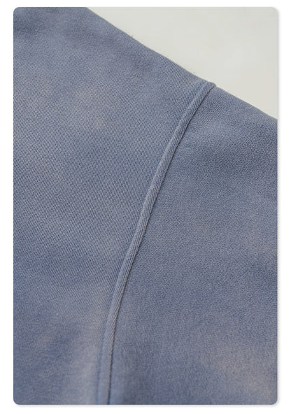 Washed Lining Zipper Hoodie WN7838