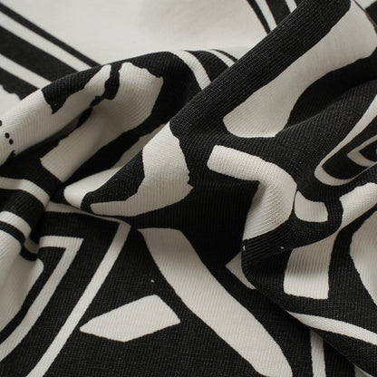 Damage Cross Graphic Short Sleeve T-Shirt WN28008