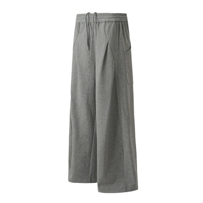 Panel Wide Leg Sweatpants WN26034