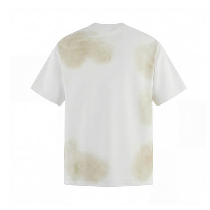 Washed Graphic Print Short Sleeve T-Shirt WN25744