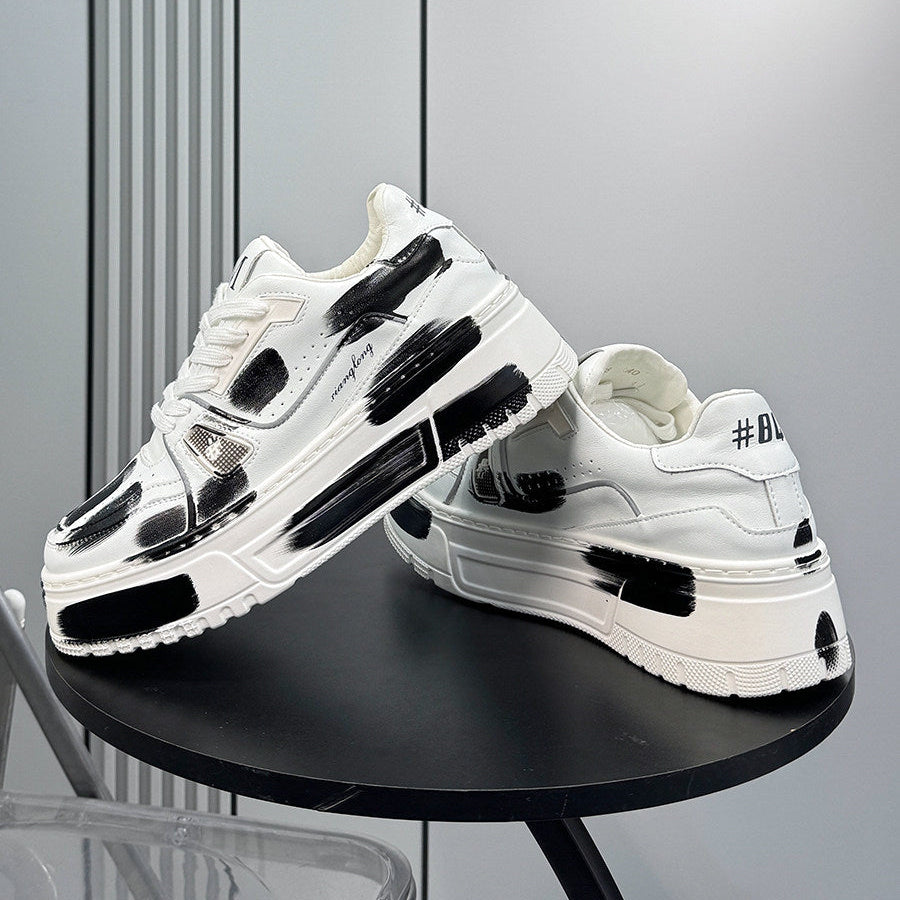 Chunky Platform Lace-Up Sneakers WN24838