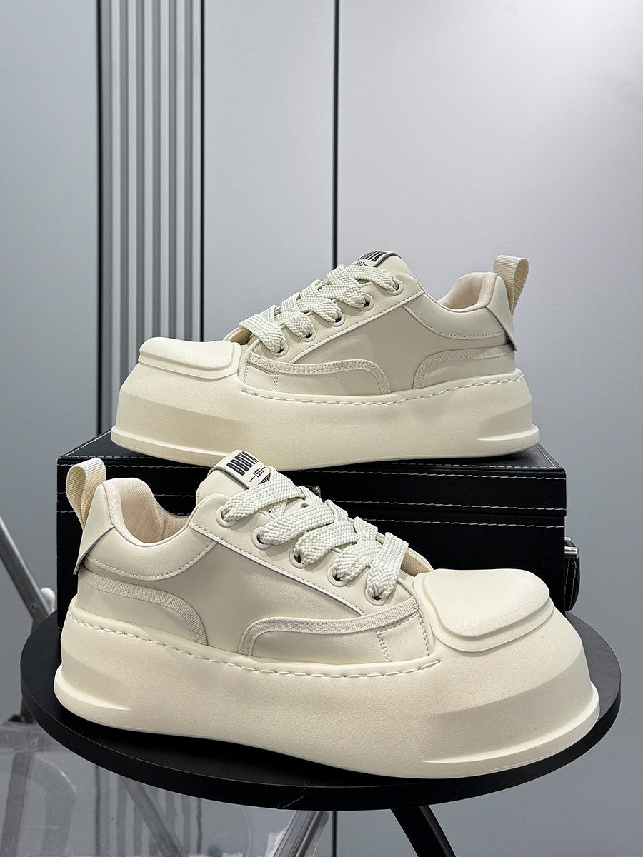 Rope Lace Platform Chunky Sole Sneakers WN24596
