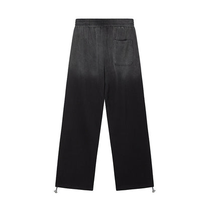 Gradient Drawstring Wide Leg Sweatpants WN25483