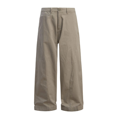 Pleats Panel Wide Leg Pants WN26293