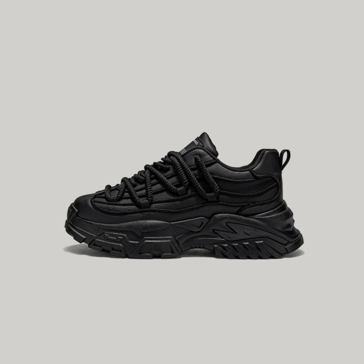 Layered Sole Chunky Lace-Up Sneakers WN23453
