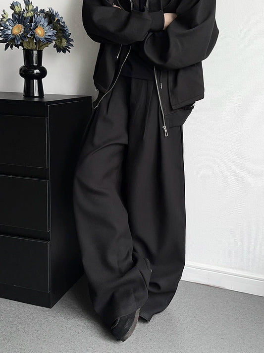 Deconstructed Wide Leg Trousers WN19361