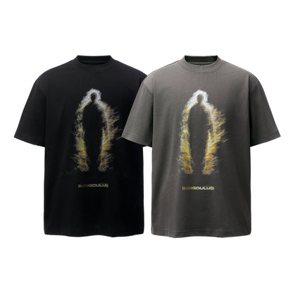 Graphic Art Print Short Sleeve T-Shirt WN25478
