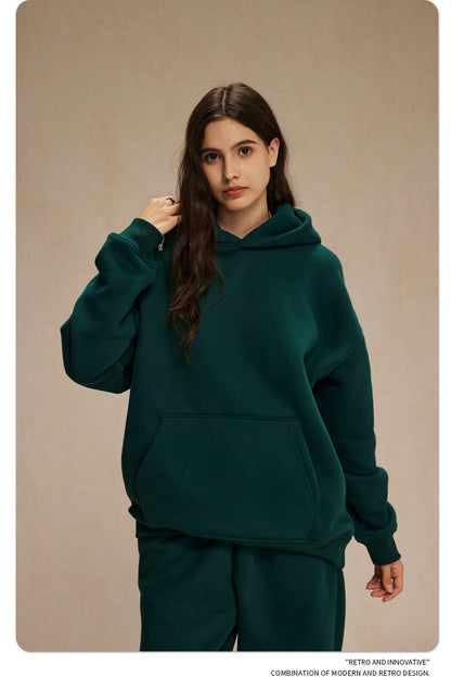 Oversize Plain Hoodie WN9968