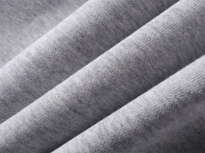 Letter Embroidery Oversize Zipper Hoodie WN11528