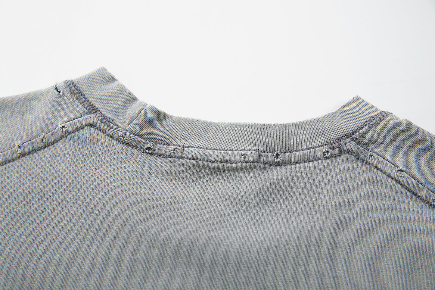 Washed Damage Short Sleeve T-Shirt WN25378