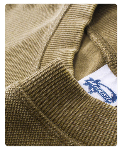 Oversize Washed Short-sleeve T-shirt & Washed Short Sweatpants Setup WN6612