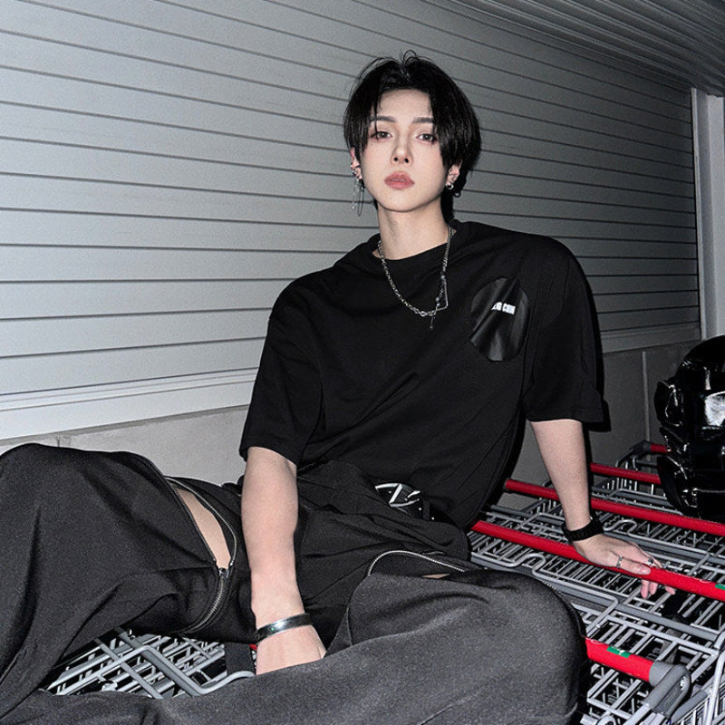 Oversize Pocket Short Sleeve T-Shirt WN25101