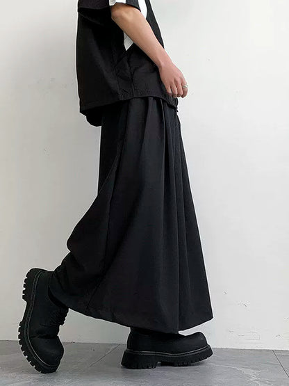 Wide Leg Hakama Trousers WN19320