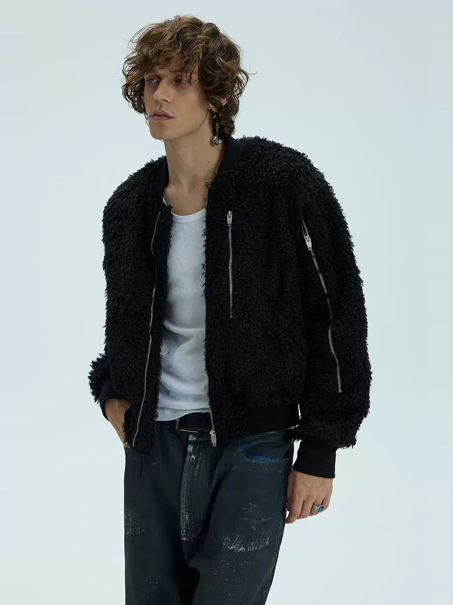 即日発送】WHISTLEHUNTER fur zip parker 即日発送】WHISTLEHUNTER fur zip parker