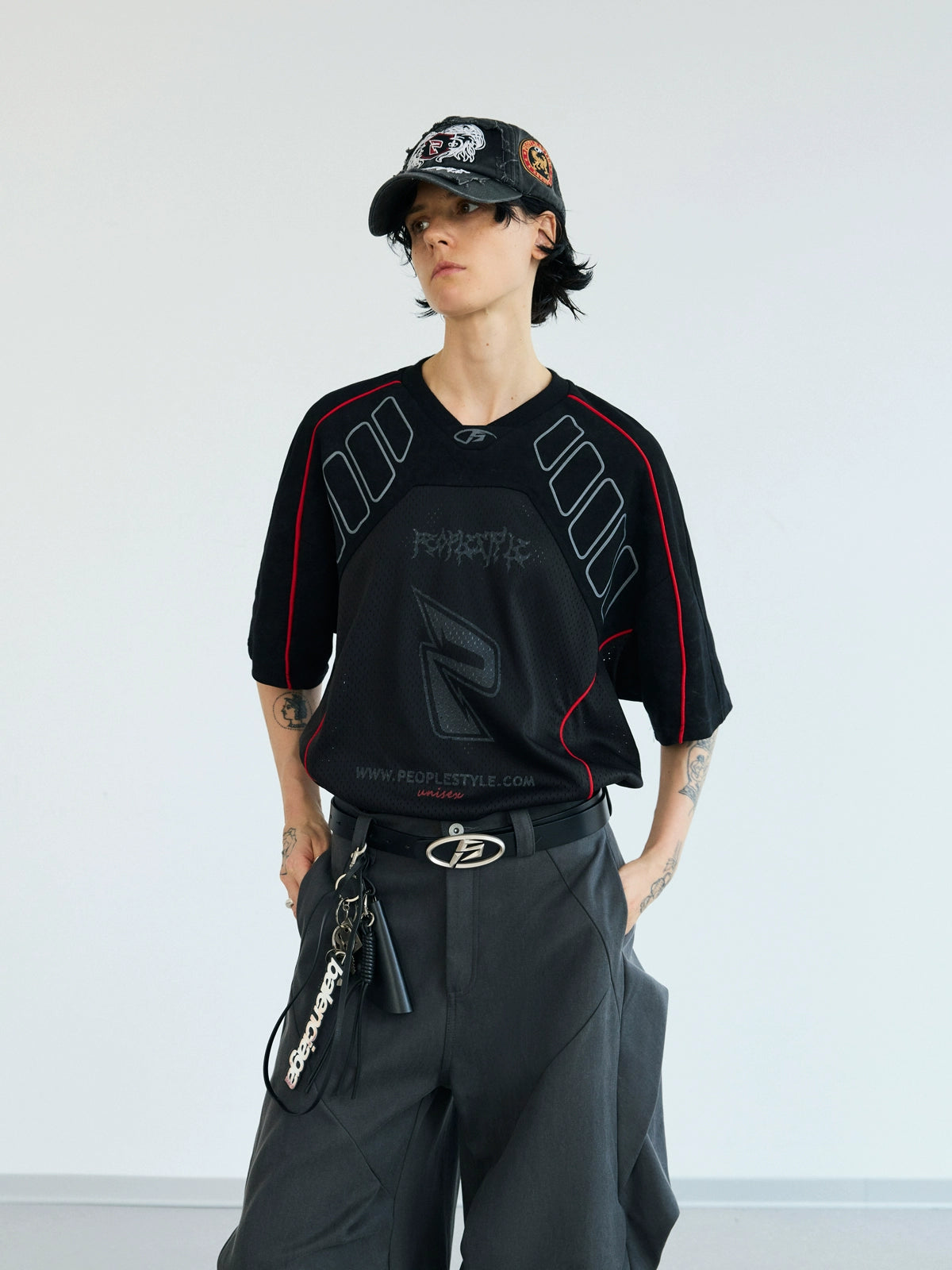 Original Racing Quick-Dry Breathable Oversize Jersey Short Sleeve T-Shirt WN18265