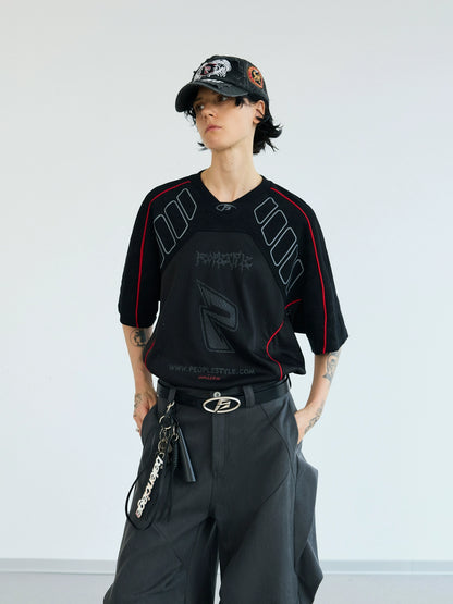 Original Racing Quick-Dry Breathable Oversize Jersey Short Sleeve T-Shirt WN18265