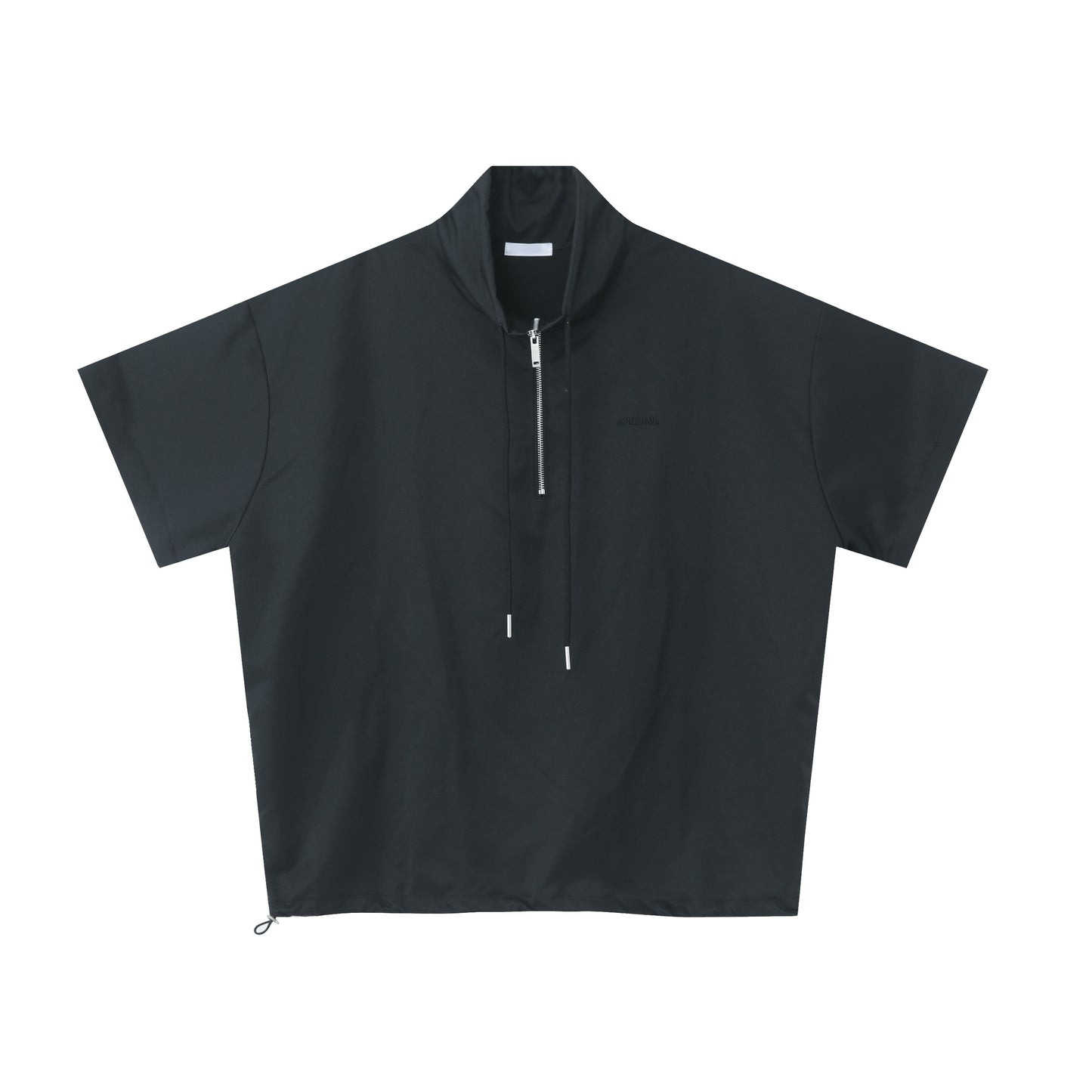 Half Zip Short Sleeve T-Shirt & Half Pants Setup WN24901