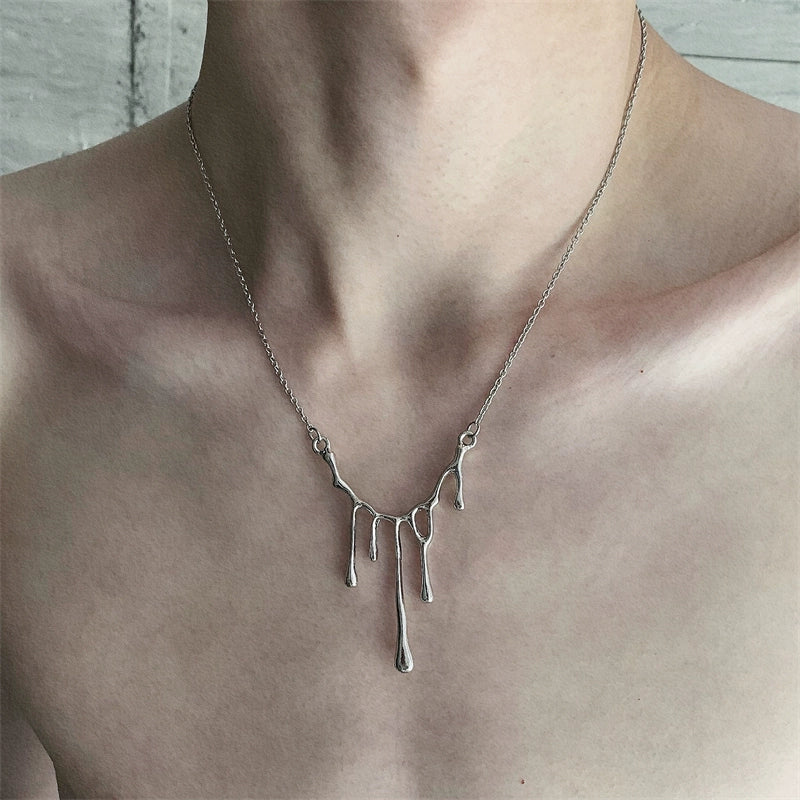 Liquid Lava Irregular Necklace WN9143