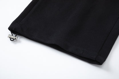 Gradient Drawstring Wide Leg Sweatpants WN25483
