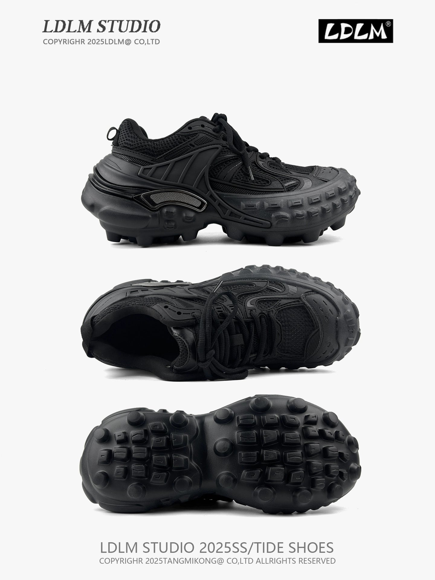 Lightweight Mesh Splicing Thick Sole Sporty Sneakers WN21254