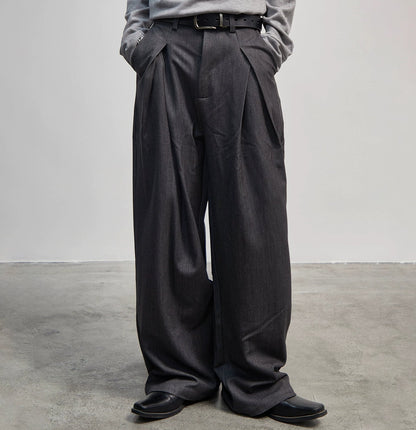 Wide Leg Plain Trousers WN21186