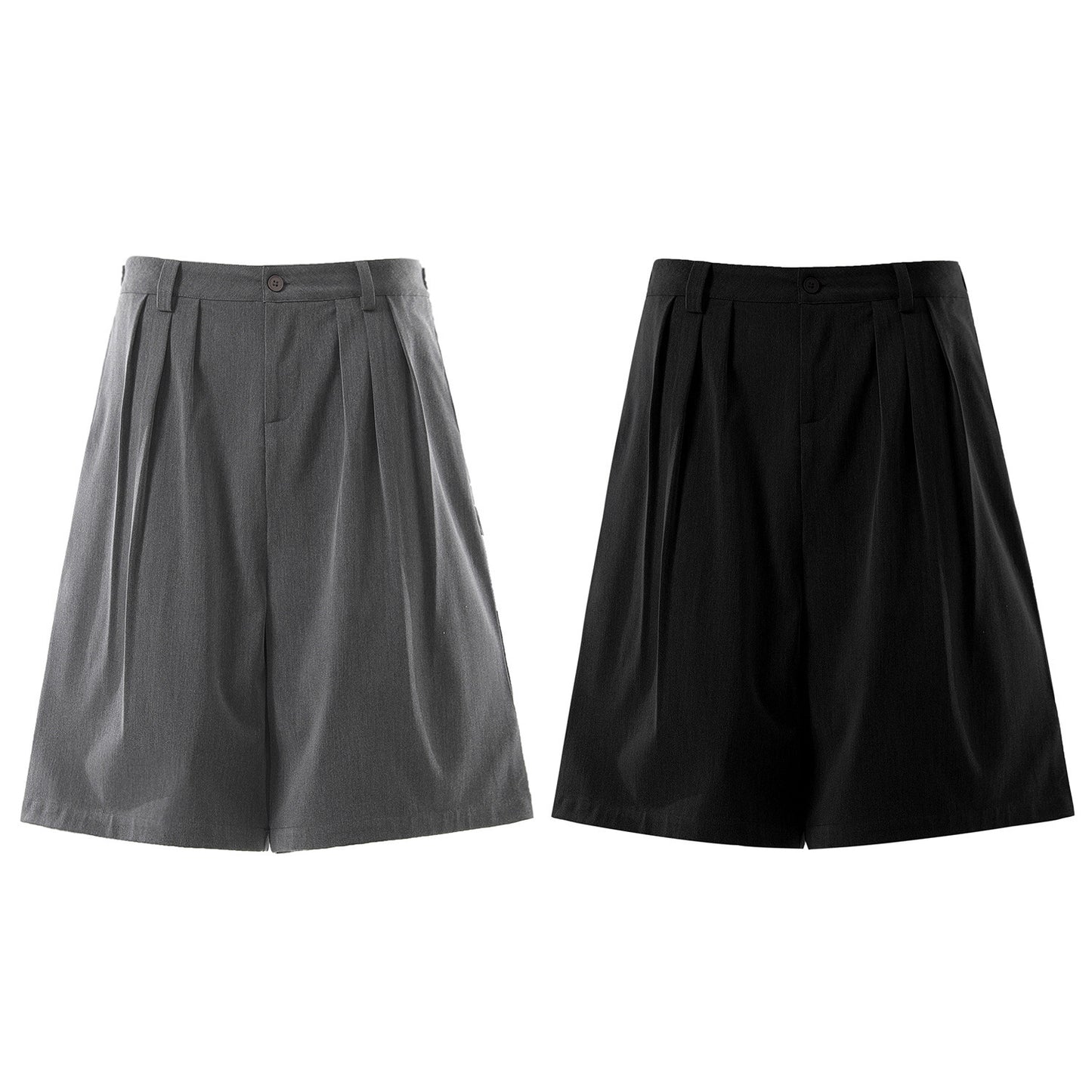 Drape Cropped Half Trousers WN25750