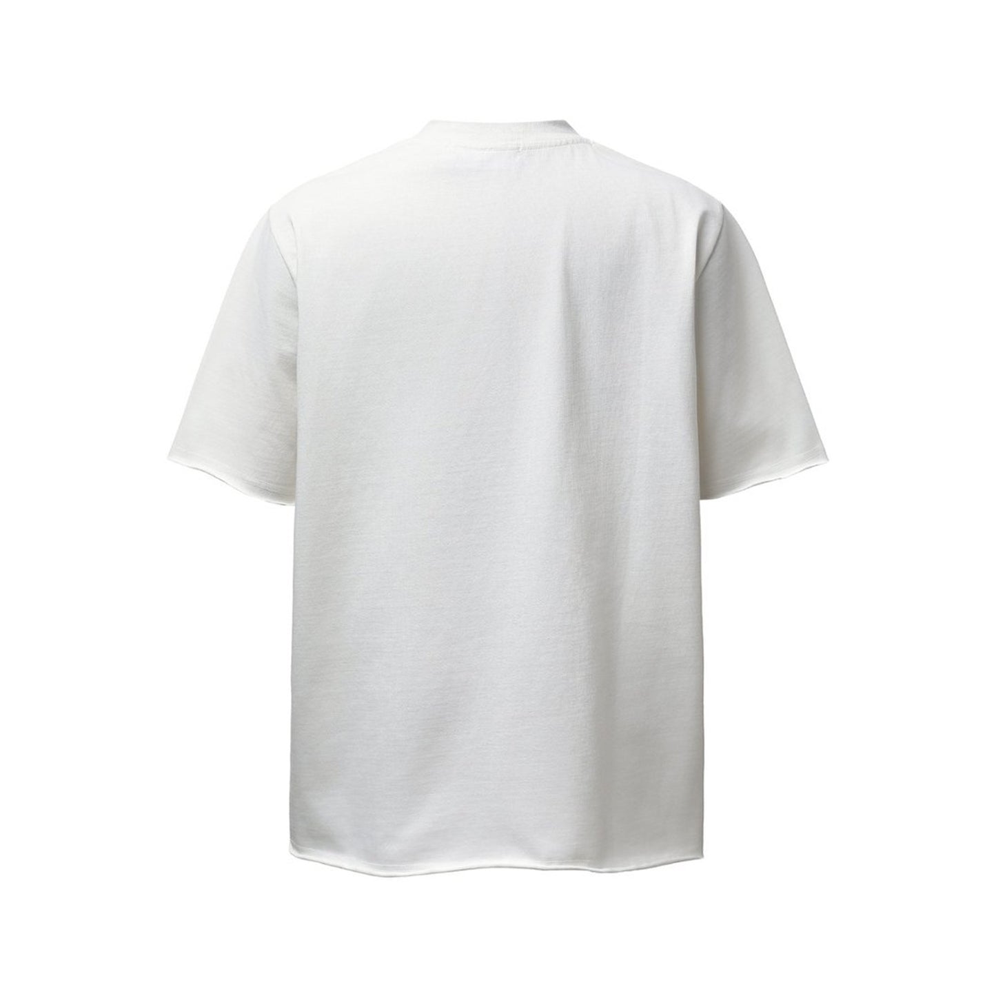 Neck Letter Short Sleeve T-Shirt WN26768