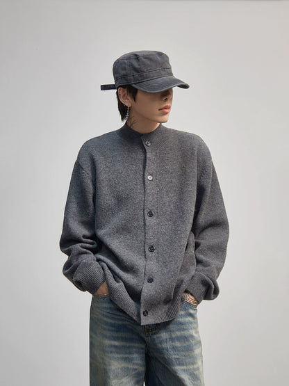 Button Oversize Knit Cardigan WN21183