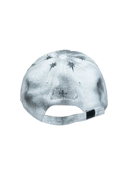 Tie-Dye Gothic Damage Graffiti Design Cap WN21089