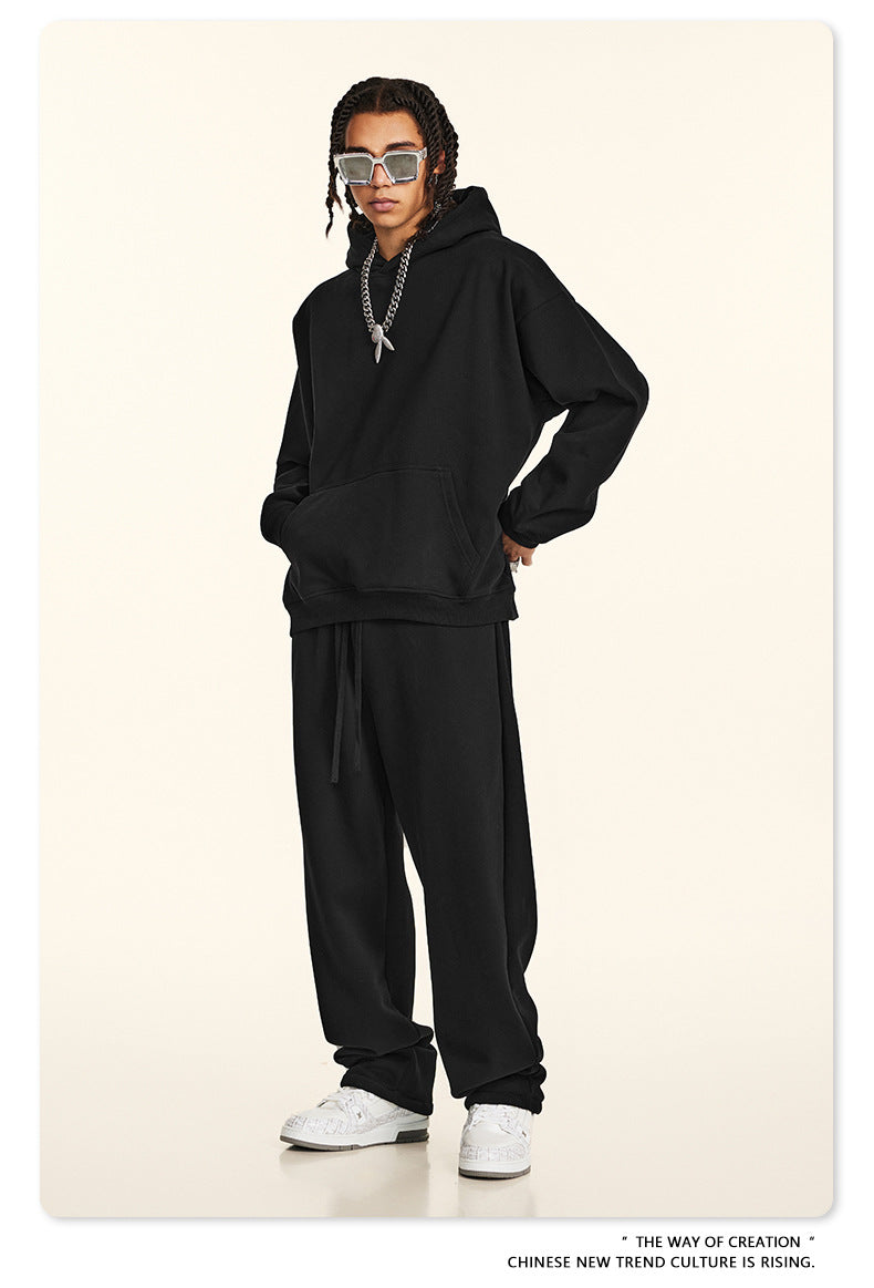 Fleece Lining Oversize Pullover Hoodie WN9938