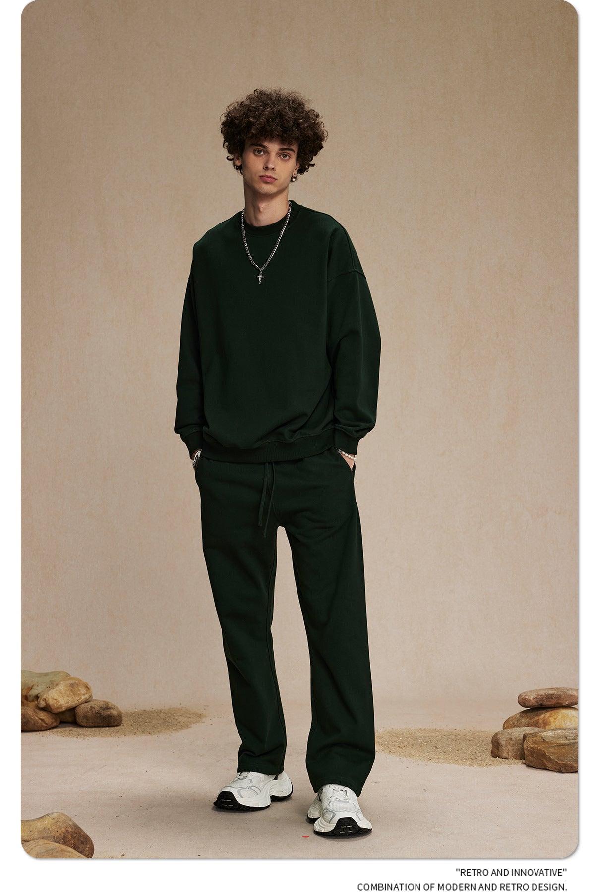 Oversize Crewneck Sweatshirt WN9972