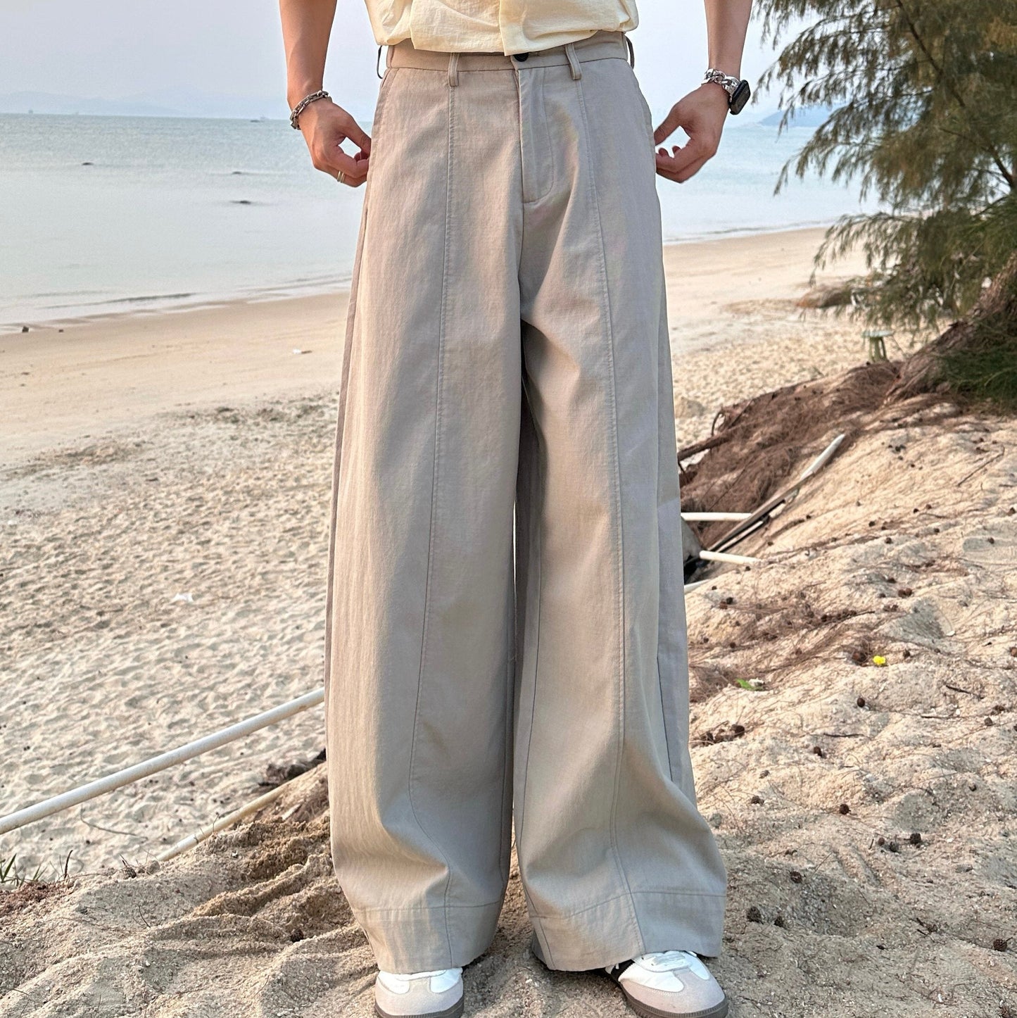 Drape Wide Leg Pants WN25375