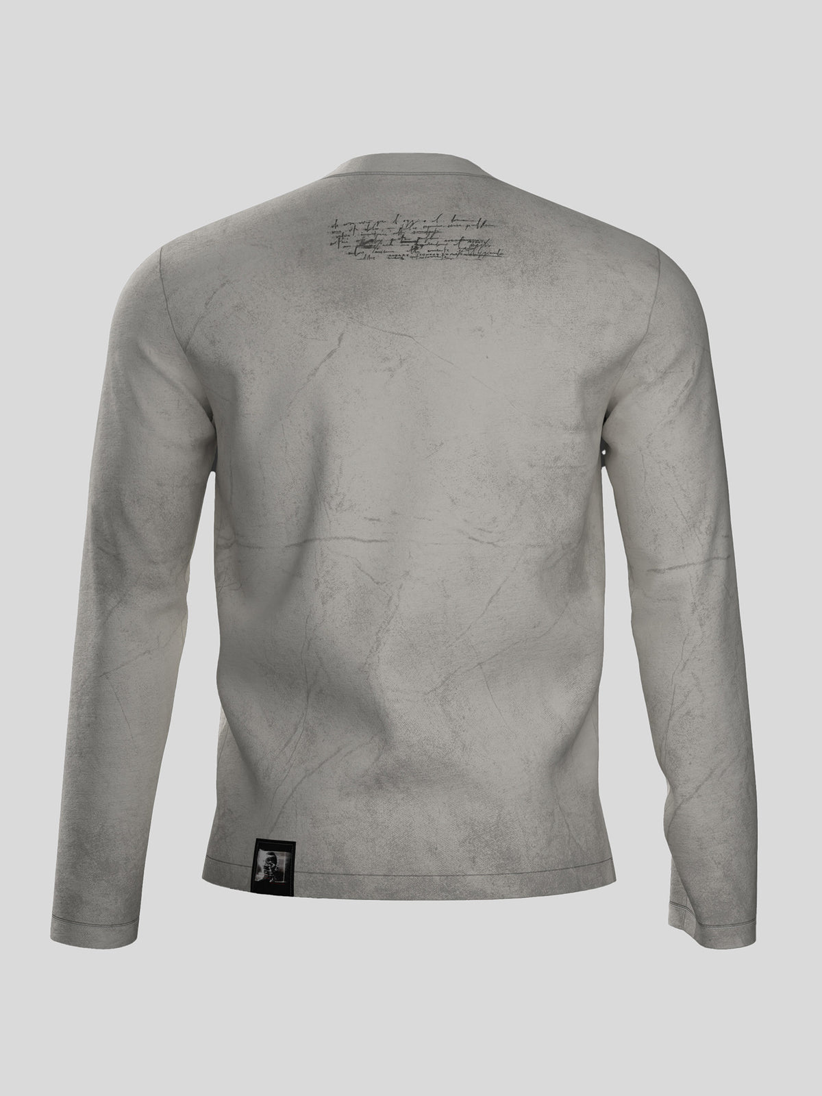 Lightweight Cross Zipper Print Long Sleeve T-Shirt WN27085