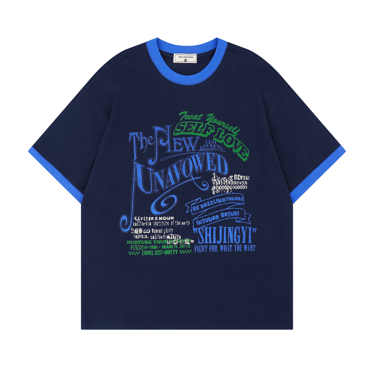 Letter Ringer Short Sleeve T-Shirt WN26778