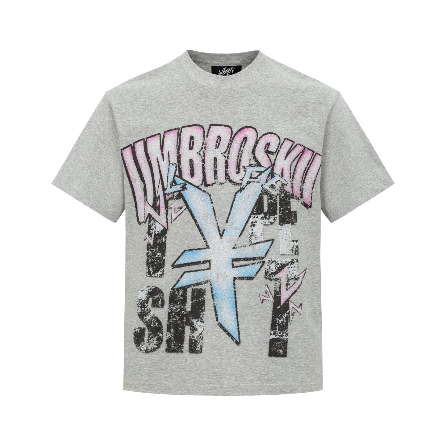 Digital Pixel Print Cotton Breathable Short Sleeve T-Shirt WN20986