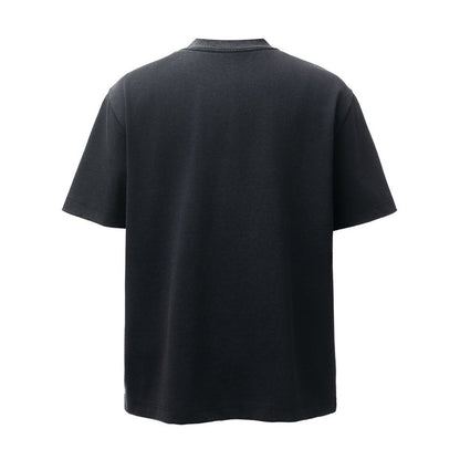 Patch Letter Short Sleeve T-Shirt WN26965