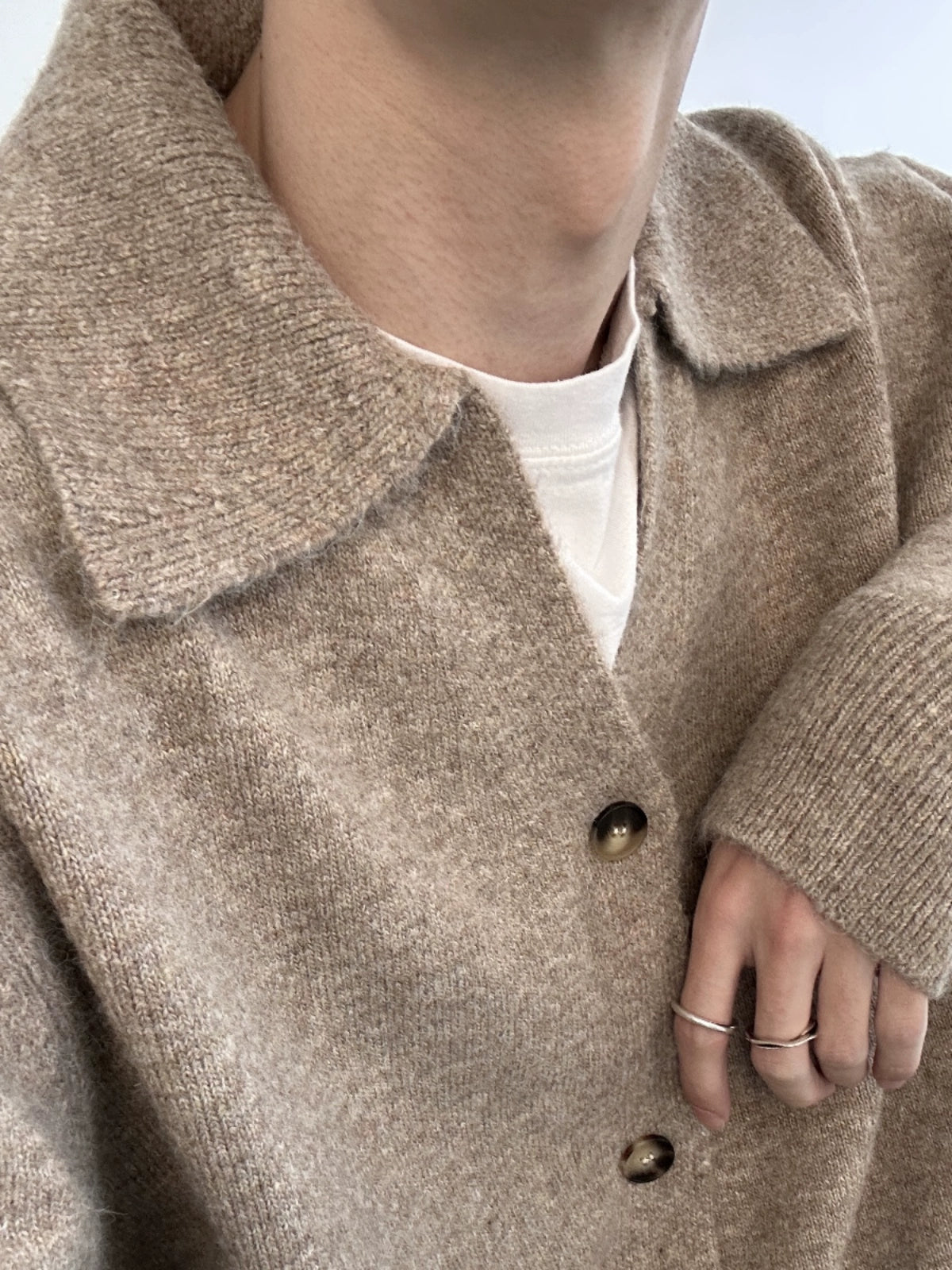 Polo Knit Cardigan WN21531