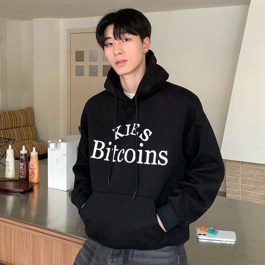 Graphic Letter Print Hoodie WN24943