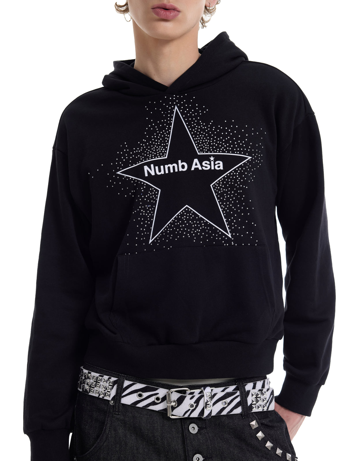 Star Logo Print Hoodie WN27207